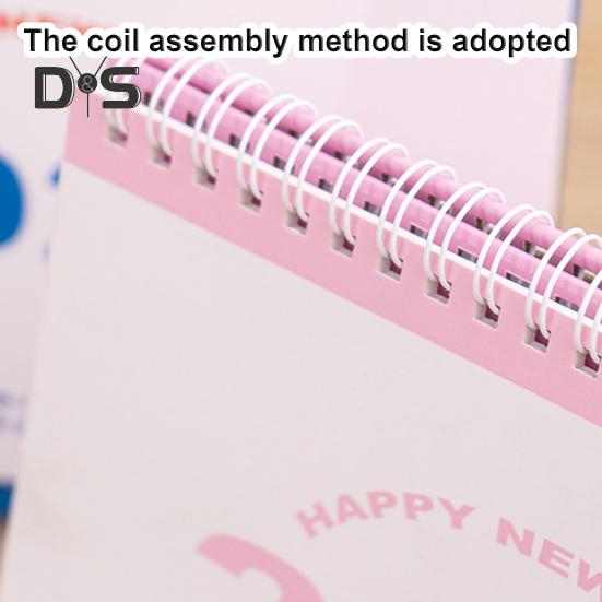 Маленький настольный календарь 2025 года, перекидной настольный календарь, ежемесячный планировщик, органайзер для управления временем для домашнего офиса и школы