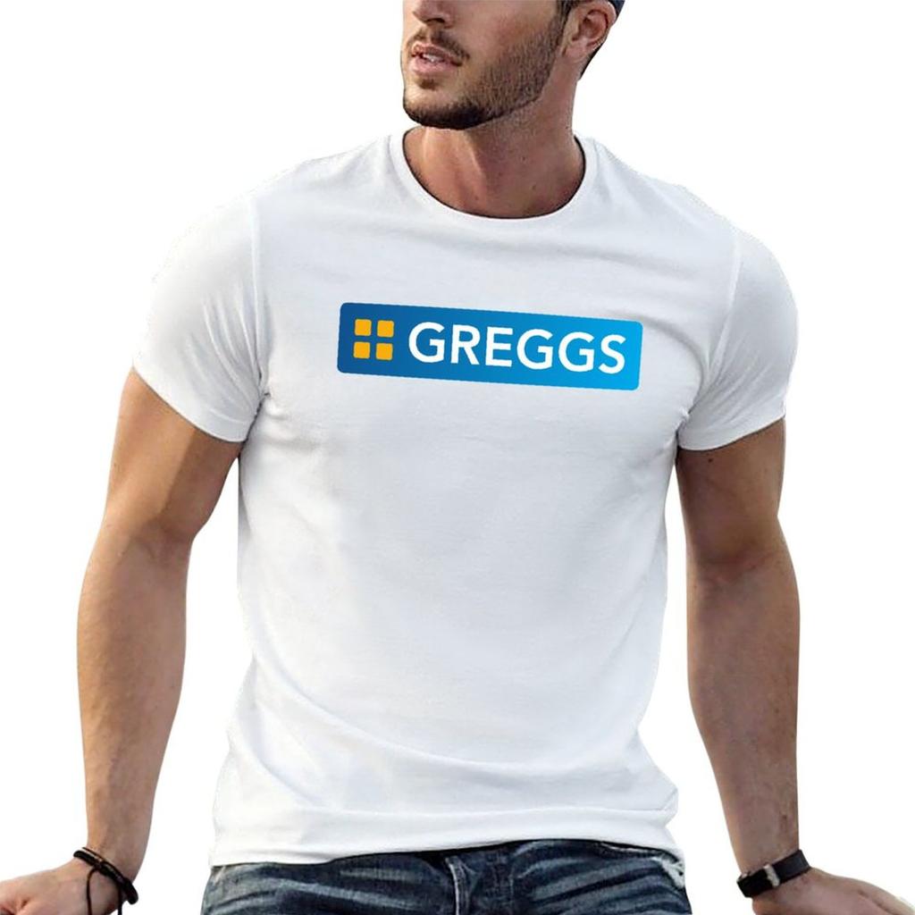 Unisexs Luxury Soft 100 Cotton Tee Greggs Logo Printed Graphic Top