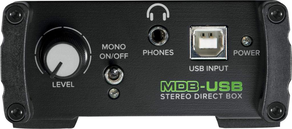 MACKIE Mackie USB Stereo Direct Box MDB-USB