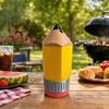 Novelty Pencil Can Holder, Insulated Sleeve for 12oz Beverage, Funny Drink Cooler for BBQ Party, Gift for Teacher Men