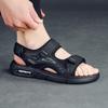 2025 летние новые мужские сандалии для спорта и отдыха, мужская дышащая сетчатая пляжная обувь с воздушной подушкой, водонепроницаемая 2315