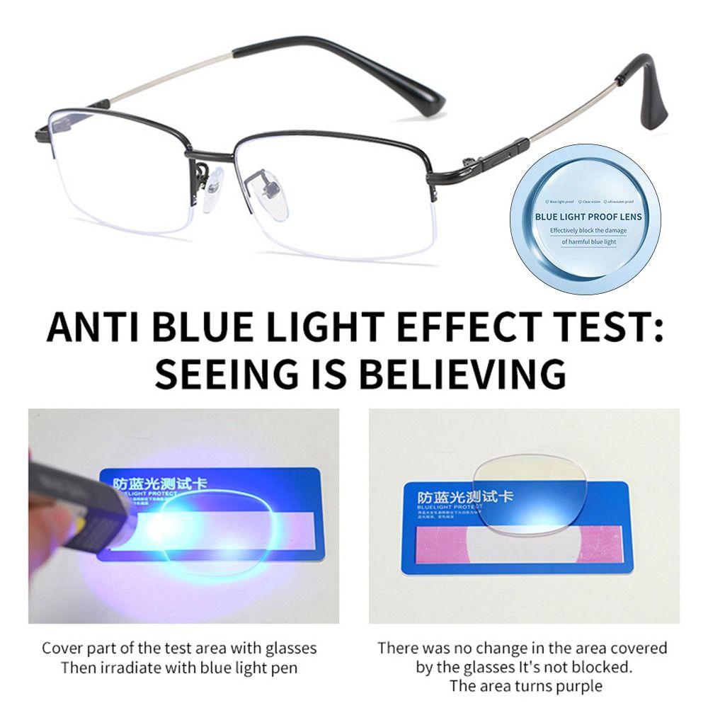 New Fashion Square Frame Ultra Light Myopia Glasses Eyeglasses Blue Light Blocking Vision Care