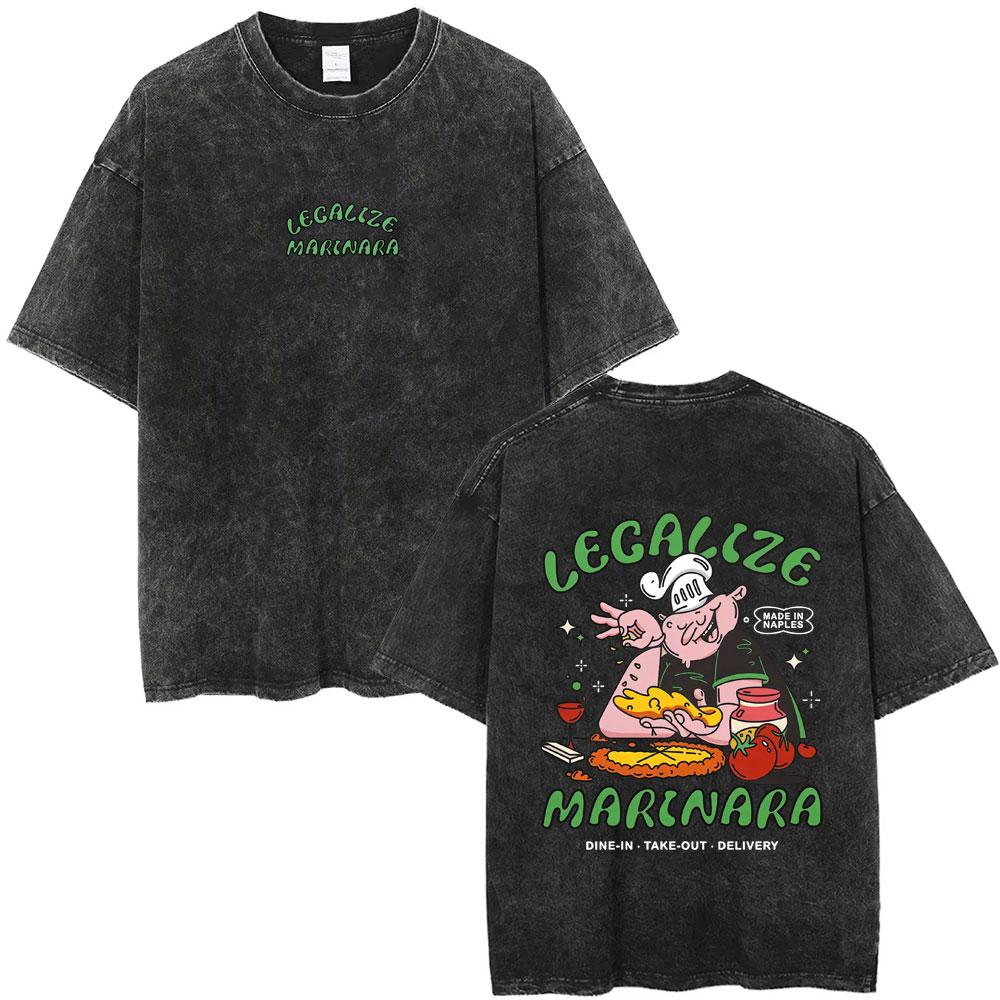 Old Fashioned Cocktail Funny Meme Washed Vintage T Shirts Men Women Casual Oversized Tshirt Male Fashion Oversized Streetwear