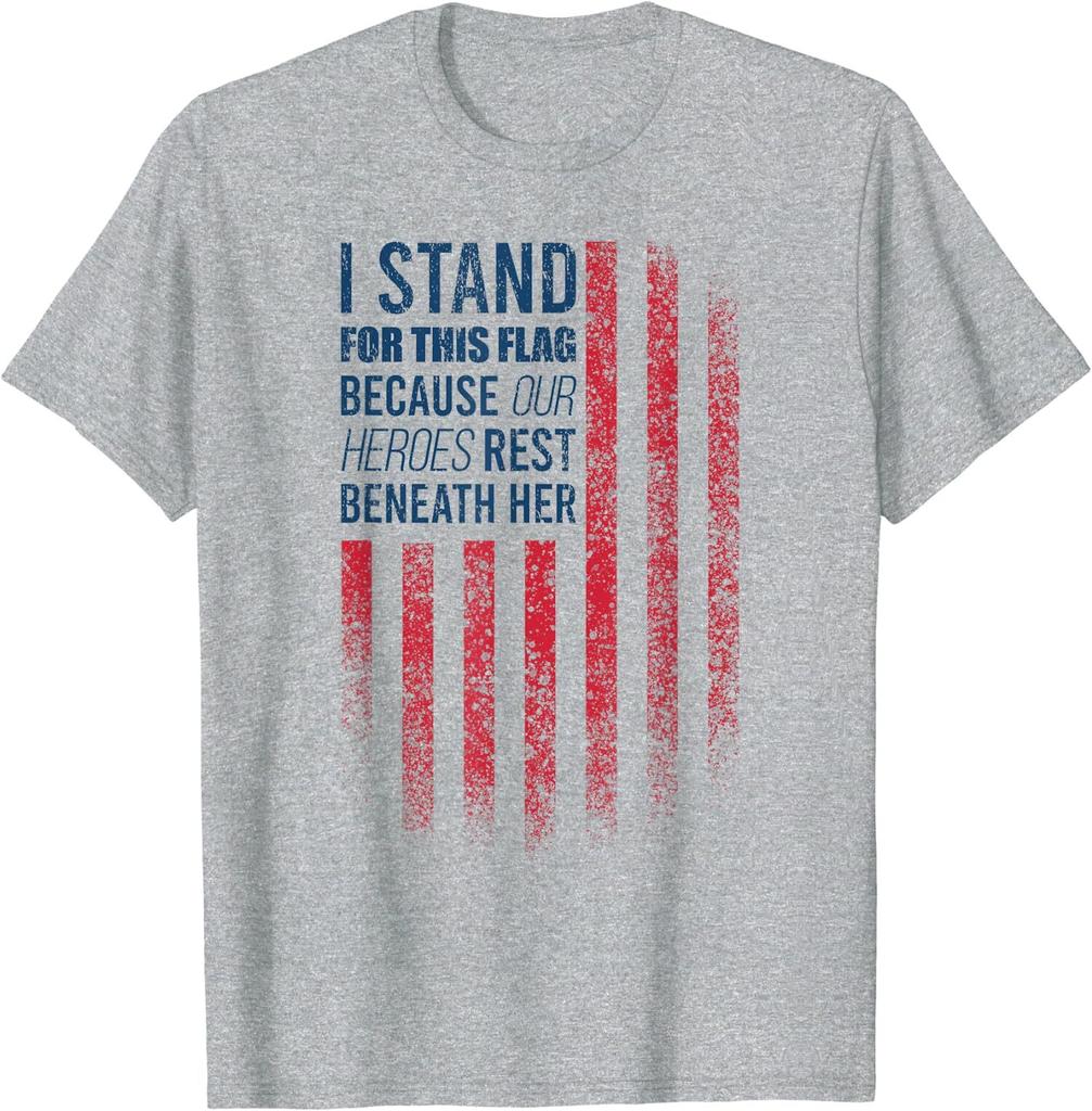 I Stand For This Flag American Patriotic US Flag Gift Unisex T-Shirt