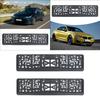 EU License Frame Car Licence Plate Bracket Number Plate Holder License Plate Frame Cover for Women and Man Repair Part