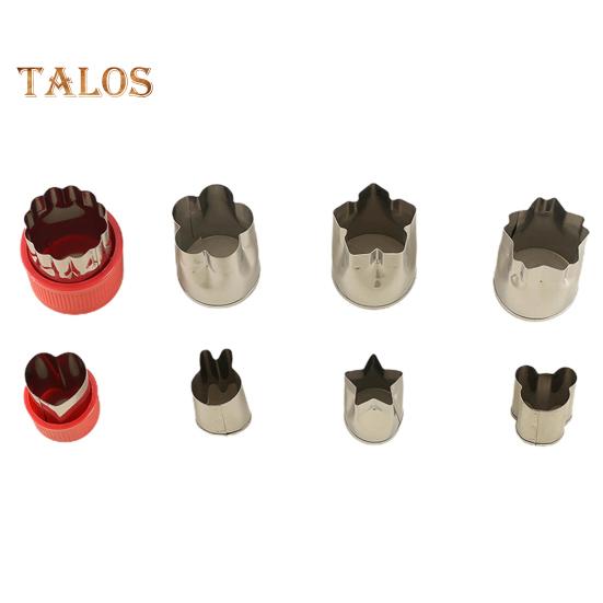 8 шт./компл. овощерезка, анти-деформация, выпекание, гладкий край, легкий торт, тиснение, кухонный инструмент