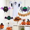 Bat Halloween Party Prop Spider Pumpkin Lantern Festive Halloween Paper Pendant  Kids Gift