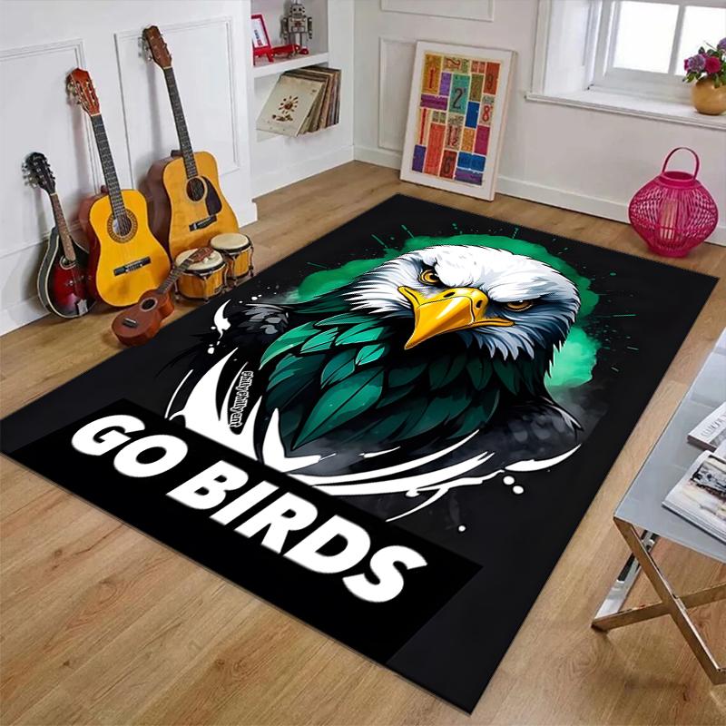 Philadelphia Polyester Carpet, Soft Indoor Mat for Office Chair, Living Room, Computer Desk - Decorative Home Office Rug Design