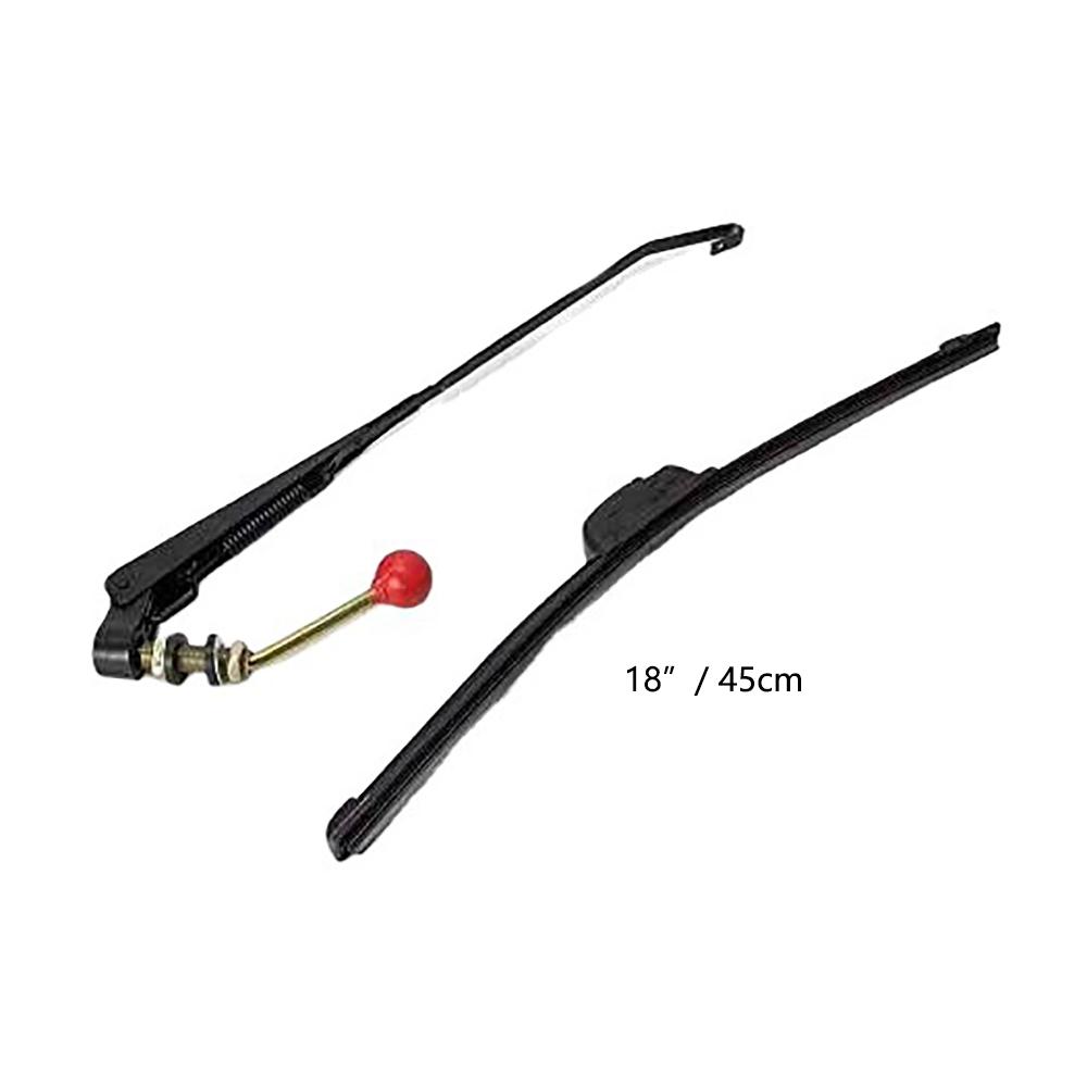 Car UTV Manual Hand Operated Windshield Wiper For Can Am Polaris Ranger 570 RZR