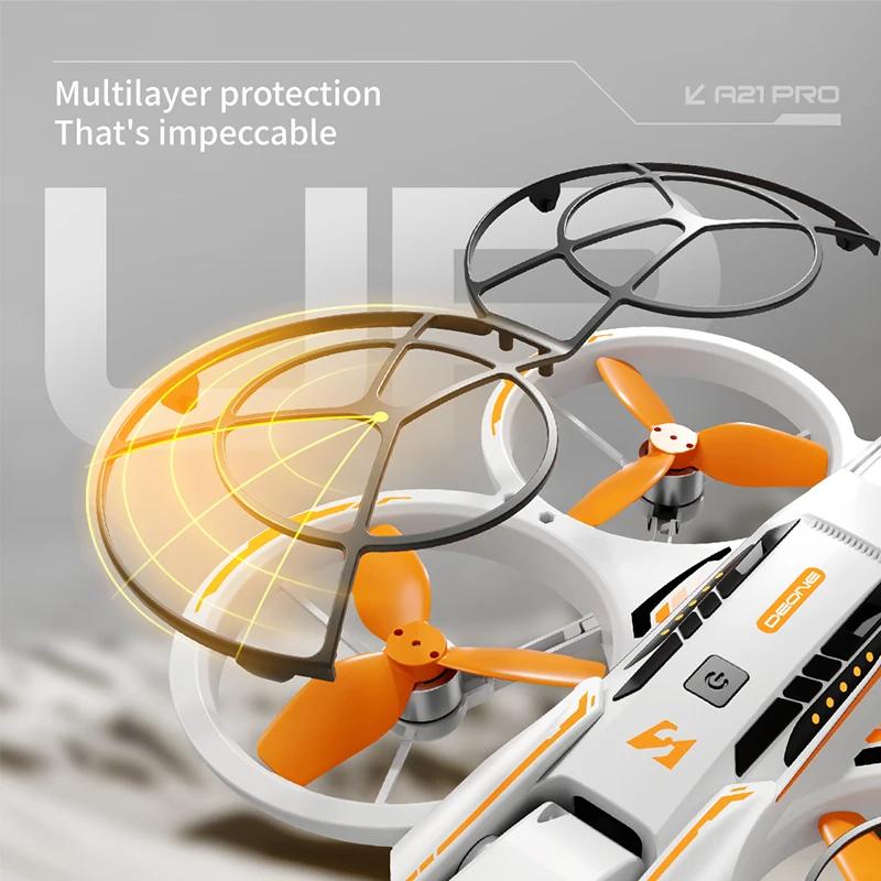 Original A21 Pro Drone Professional FPV 8K HD Dual Camera WiFi 5G Infrared Obstacle Avoidance Brushless Motor Quadcopter Toy with 5.6In Large Screen