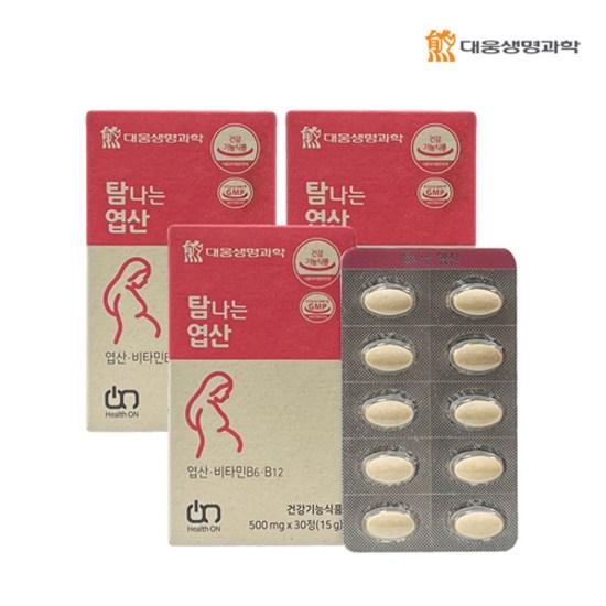 Daewoong Life Science Coveted Folic Acid 15g,Korean Health Food
