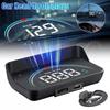 M8 Автомобильный Hud Head Up Display Obd2 Предупреждение о превышении скорости Автоматический электронный датчик температуры воды Светодиодный цифровой проектор Лобовое стекло