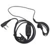 Walkie Talkie Earpiece Dual PTT Headset with Earplug Sleeve for BAOFENG UV?82 UV?82L UV?89 UV8D