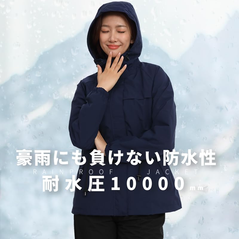 Костюм верх и низ комплект вода Aoki Outdoor Golf горный горный дождливый сезон защита Дождевик, Плащ, женский [дождевик водонепроницаемый, отталкивающий,