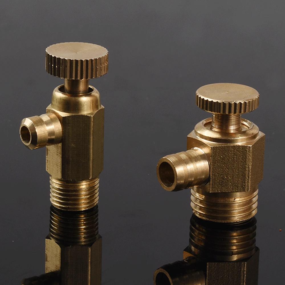 G 1/8" 1/4" 3/8" 1/2" Наружная резьба BSPP Ручной спускной клапан Воздухоотводчик Предохранительный клапан Сопло Отопление Вентиляция