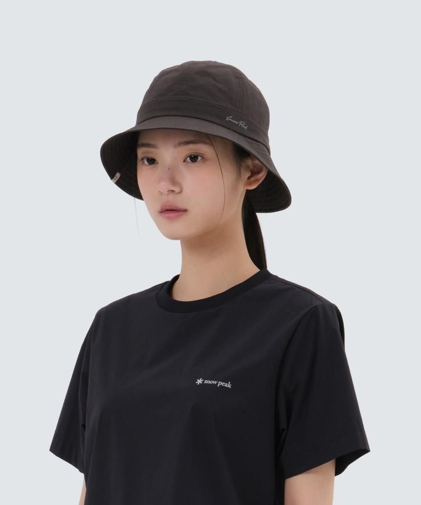 Шляпа Taslan от SNOWPEAK APPAREL (S25Zufbh72) Древесный уголь