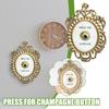 For Champagne Button Mini Desktop Ornament Champagne Doorbell Metal Handicraft Hanging Door Bell