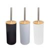 Long Handle Toilet Scrubber Standing Base Bathroom Cleaning Tool Toilet Brush Set  Toilet Cleaning