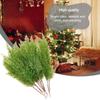 5/10pcs Christmas Artificial Green Plants DIY Wreath Simulated Pine Branches  Room Decor