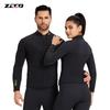 3mm Neoprene Wetsuit Top Pants Set Men Women Snorkeling Surfing Cold Water Swimming