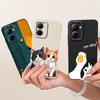 Чехол для Realme C33 RMX3624 RMX3627 Милый Мультяшный Кролик Чехол Мягкий Силиконовый Чехол Для Realme C31 C 33 RealmeC33 2023 Fundas Coque