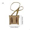 Сумка для фигурок 1/6 Scale Crossbody Miniature Character Clothing Dress up Fashion Gear