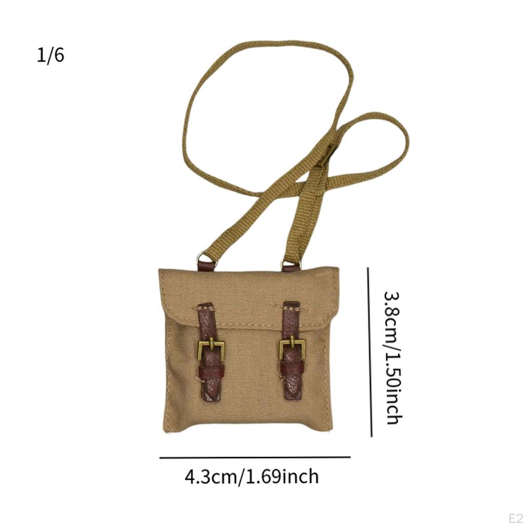 Сумка для фигурок 1/6 Scale Crossbody Miniature Character Clothing Dress up Fashion Gear