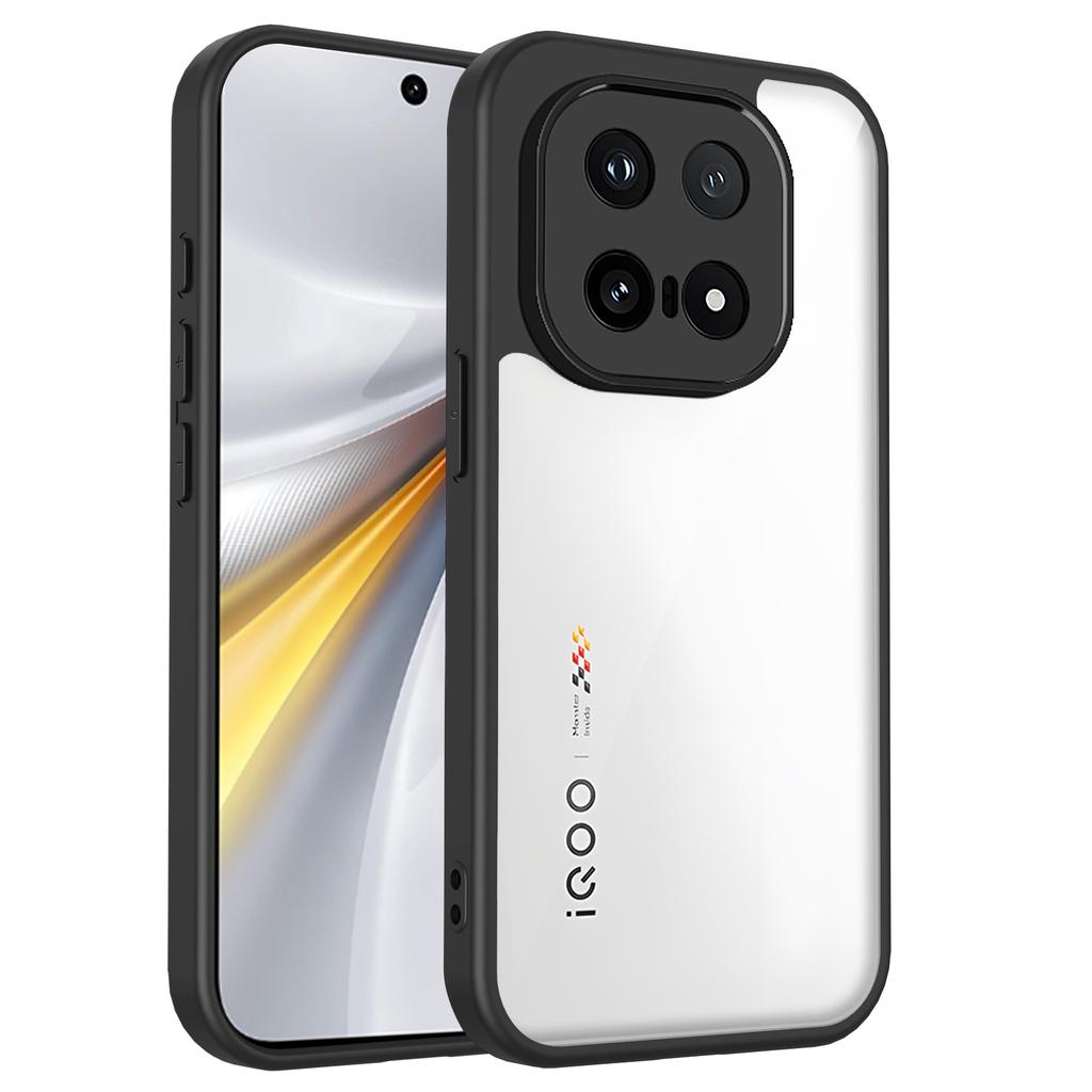 Чехол для vivo iQOO 13 Чехол для телефона vivo iQOO 13 Чехол Vivo Iqoo 13 iqoo 13 Амортизирующий Силиконовый бампер Прозрачная Матовая задняя крышка Жесткий