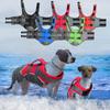 Dog Swimming Life Vest with Safety Reflective Stripe Adjustable Elasticity Pet Dog Swimming Coat