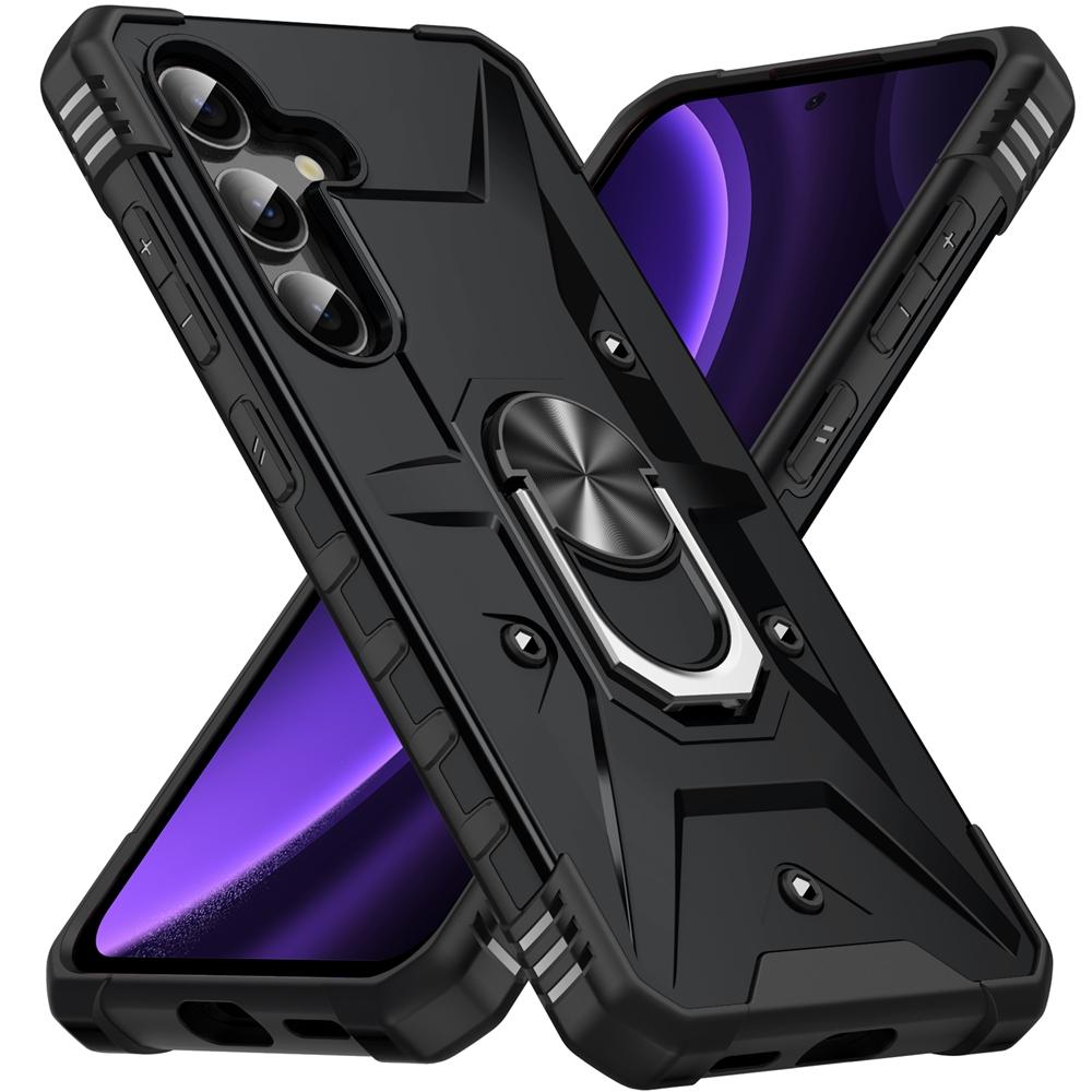 Для Samsung Galaxy A17 5G Чехол Защита Камеры Бронированный Чехол для Телефона для Galaxy A17 A 17 GalaxyA17 Кольцо-Подставка Ударопрочный Funda