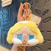 Adorable Plush Doll Keychain Cute Cartoon Design For Students And Couples