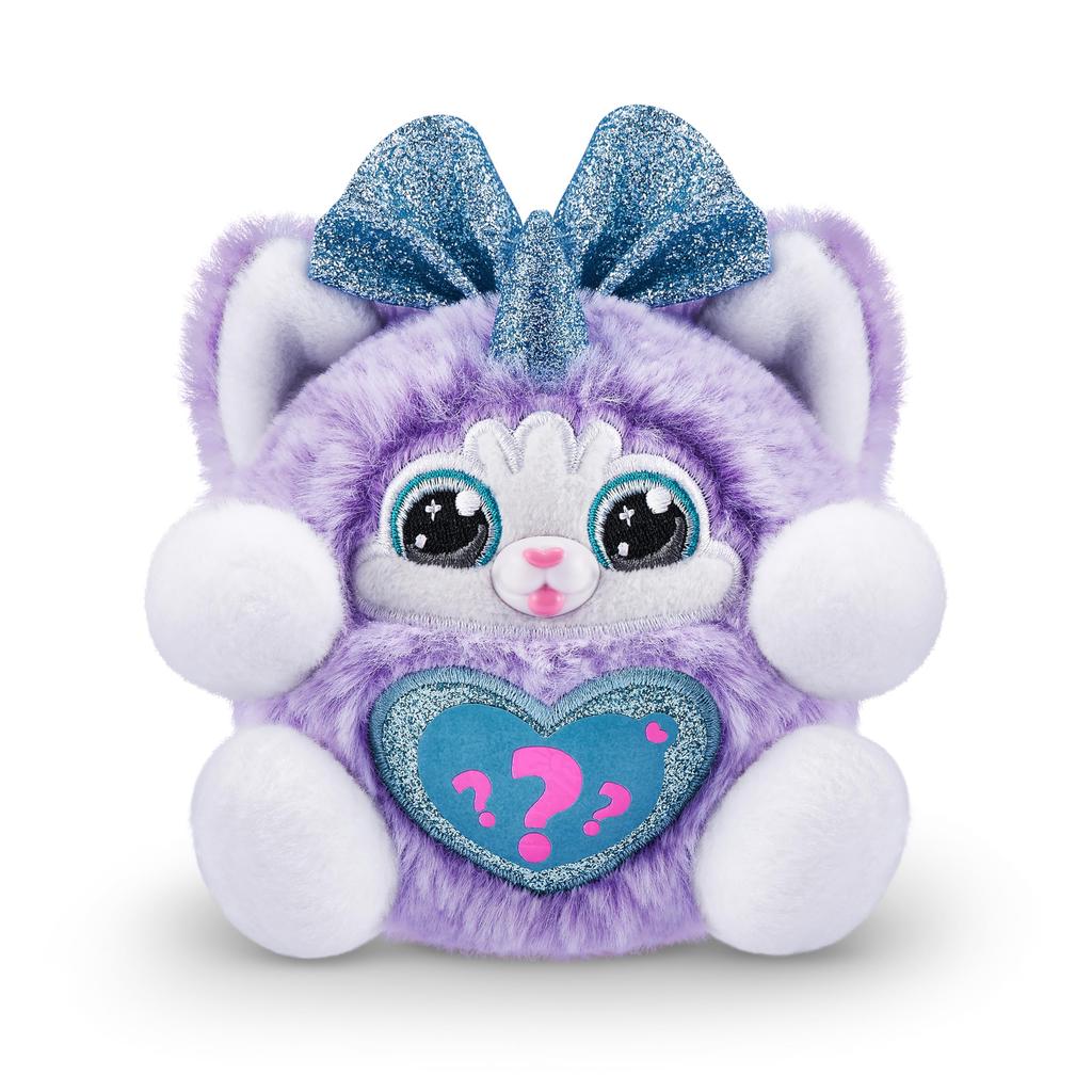 ZURU Rainbocorns Puppycorn Surprise Series 3 Collectible Plush Toy with Surprise Sticker and Stuffed Dog for Girls and Kids Ages (Husky) Egg, Pack,