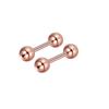 Stainless Steel Lip, Zircon Ear, and Ear Bone Studs - Trendy Piercing Jewelry