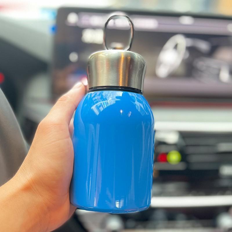Vacuum Flask 304 Stainless Steel Liner Vacuum Flask Mini Portable Chubby Ding Water Cup