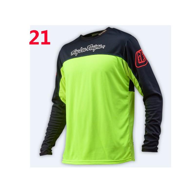 Mens Cycling Jersey Mountain Bike Downhill Off-Road Riding Breathable Mesh Short Sleeve T-Shirt