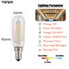 2 шт. T25 Винтаж Ретро E14 SES 2 Вт светодиодные лампы накаливания теплый белый 220 В лампа JM0196