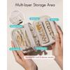Travel Jewelry Box Storage Bag Going Out Jewelry Portable Bag Simple Double Layer Jewelry Bag