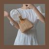 2025 Niche Style Girls' Cute Straw Woven Chain Shoulder Bag - Trendy Summer Accessory