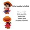 One Piece Q Version Luffy & Zoro Sitting Figures – Trendy Anime Ornaments, Perfect Birthday Gift