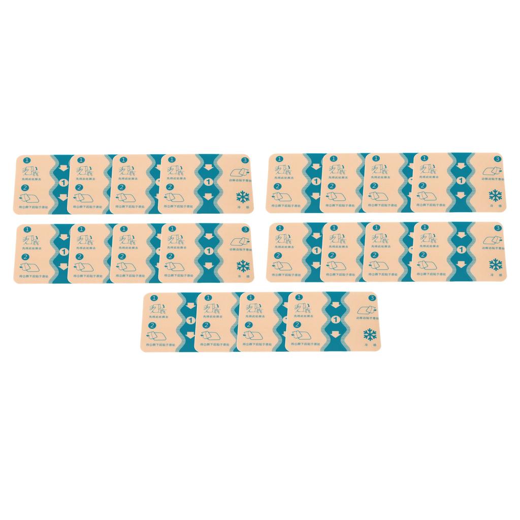 Tiger Patch Targeted Soreness Relief Gentle Cooling Effect Breathable Waterproof Strong Elasticity J