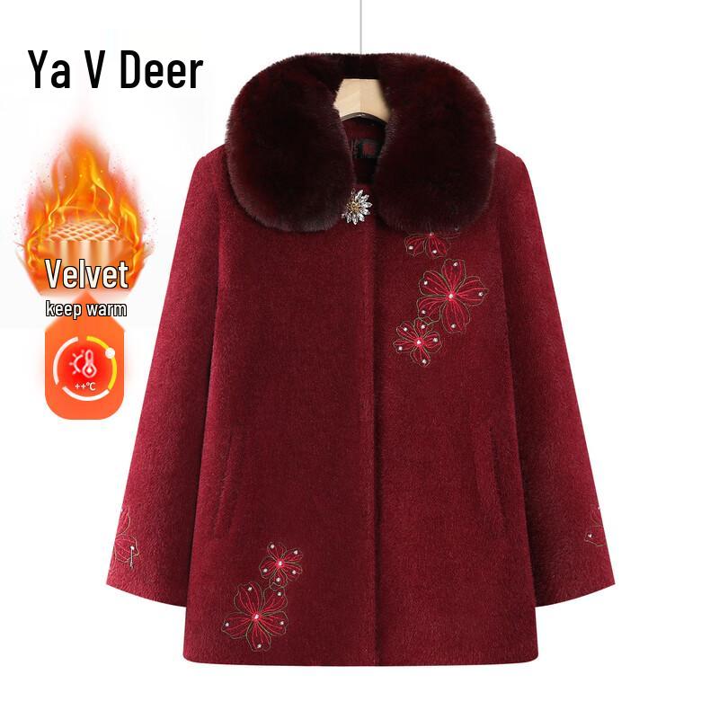 Женское теплое зимнее пальто Yalu с плюшем
