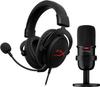 HyperX Gaming Starter Pack Includes HyperX Cloud Core Gaming DTS Spatial Audio and HyperX SoloCast USB Microphone HBNDL0001 – Headset, HeadphoneX