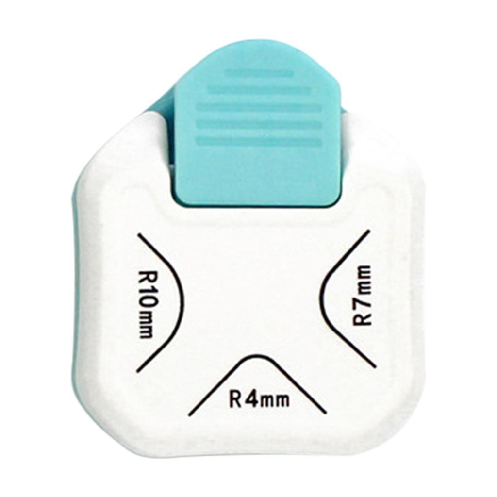 3 In1 Mini Corner Trimmer Corner Durable Rounder Punch R4/R7/R10mm Round Corner Trimmer DIY Paper Cutter Card Scrapbooking Punch