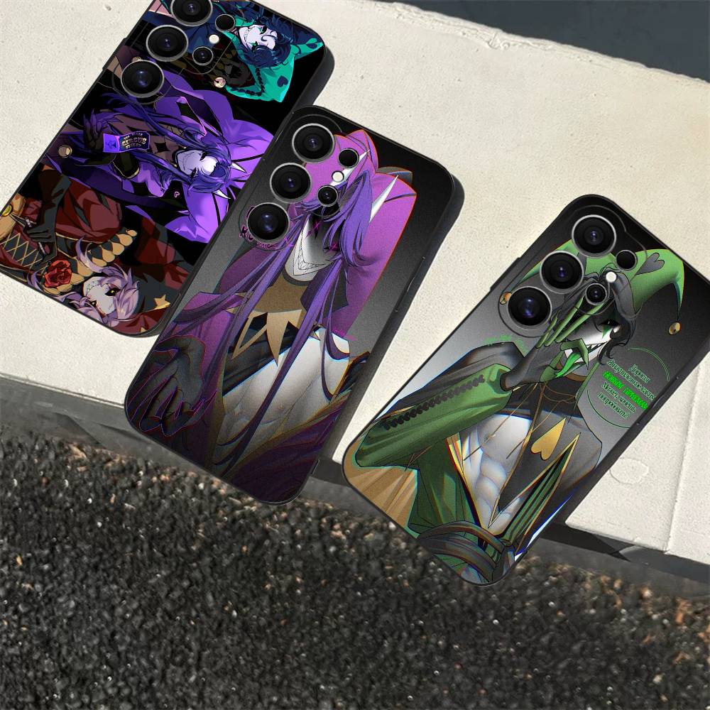 Чехол для телефона The Freak Circus Pierrot Game для Samsung S 24 fe 25 Ultra plus 20 lite 21 30 22 23 24 22 Ultra 5G Fundas