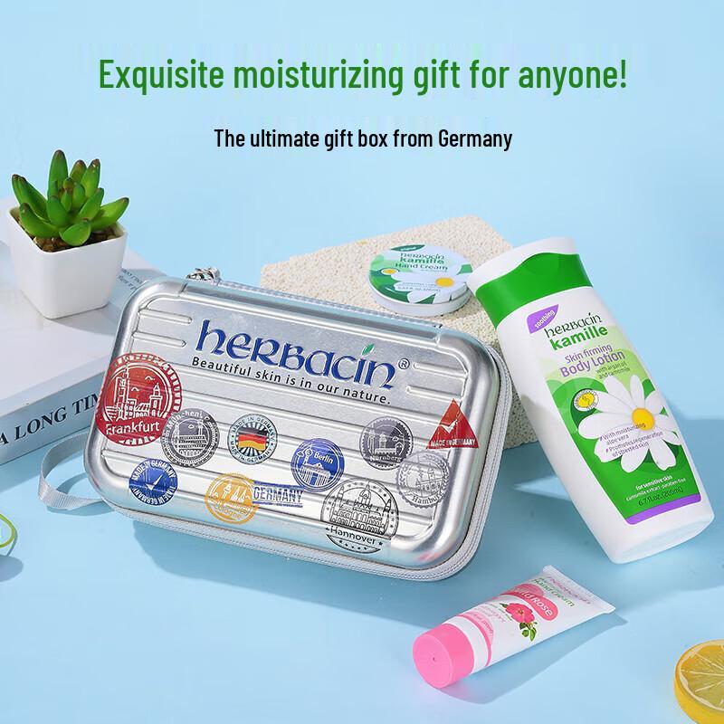 Herbacin Chamomile Deluxe Moisturizing Gift Set