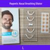 Магнитные назальные полоски и зажимы для носа для улучшения дыхания
