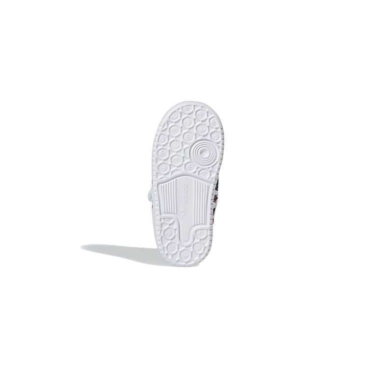 Джереми Скотт x adidas Forum 84 Low I Монограмма Детские кроссовки Белый Облачно-белый Основной черный GX7177