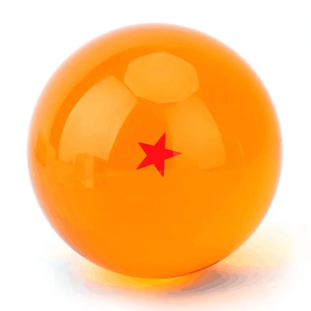 7,6 см Аниме Фигурка Dragon Ball Z Горячая Распродажа Игрушка Хрустальный Шар 1 2 3 4 5 6 7 Звездных Драконьих Шаров Игрушка для Украшения Рабочего Стола Подарок для Детей