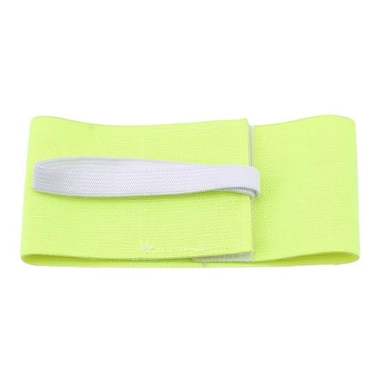 Футбольная капитанская повязка Дизайн на липучке Яркий цвет Износостойкая Нескользящая Мягкая текстура Регулируемая Детская Спортивная Футбол Баскетбол