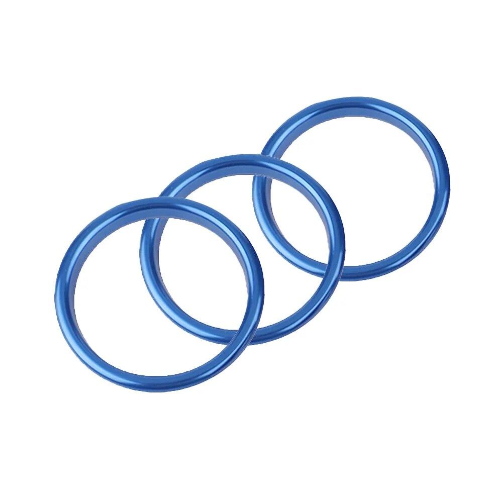 Car AC Air Outlet Conditioning Vent Decoration Central Inner Cover Ring Trim Decoration for Mazda MX5 Mazda 2 CX3 MX-5 RF ND